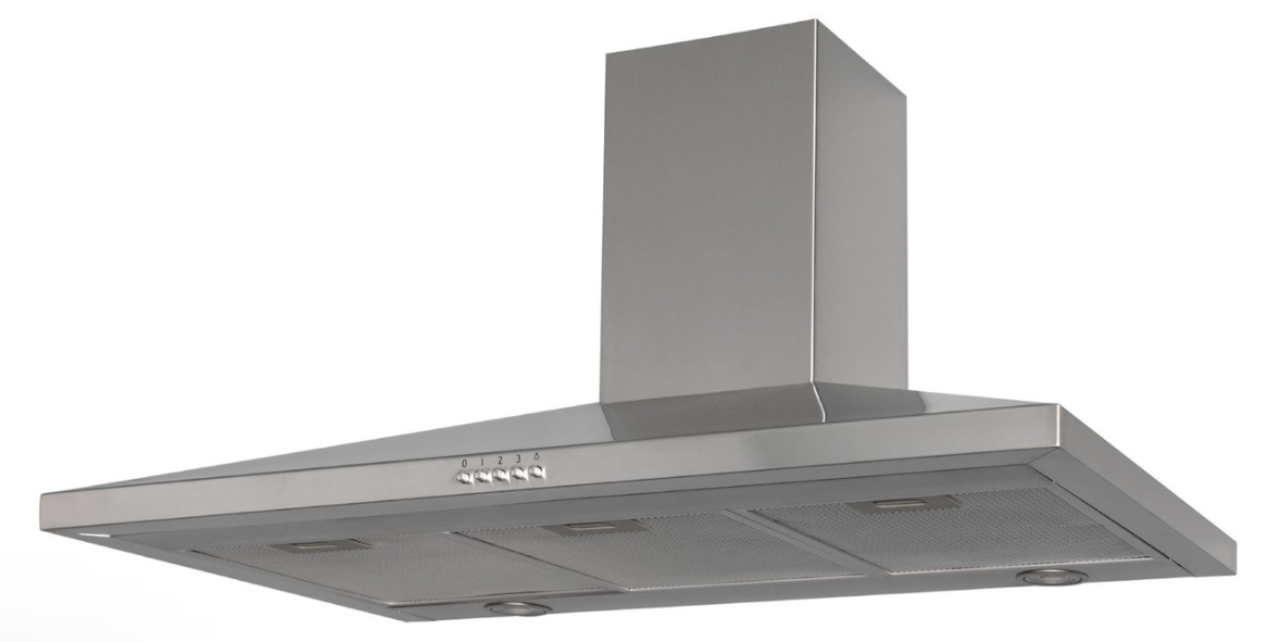SIA CHL90SS 90cm Stainless Steel Chimney Cooker Hood Kitchen Extractor Fan